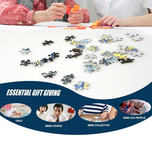 Creative Wooden Jigsaw Puzzle For Early Childhood
