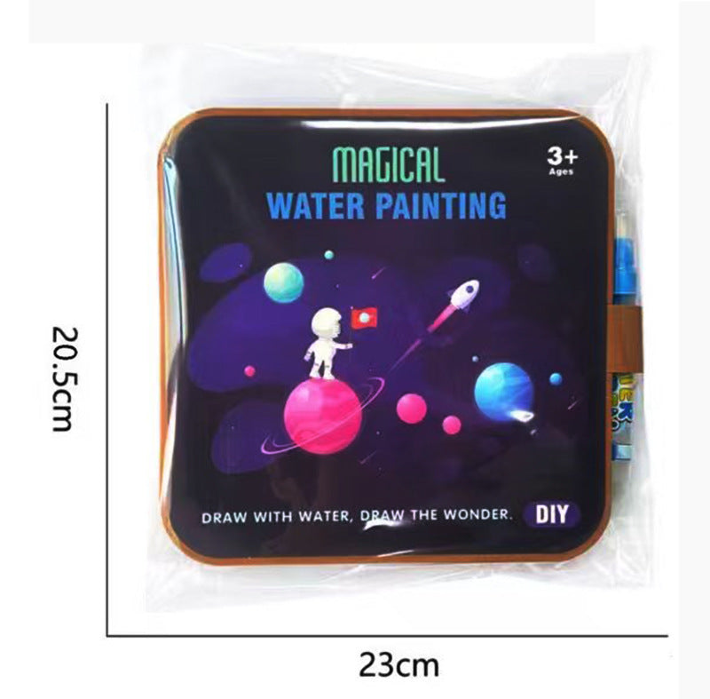 Fun Magic Water Reusable Drawing Book for Children
