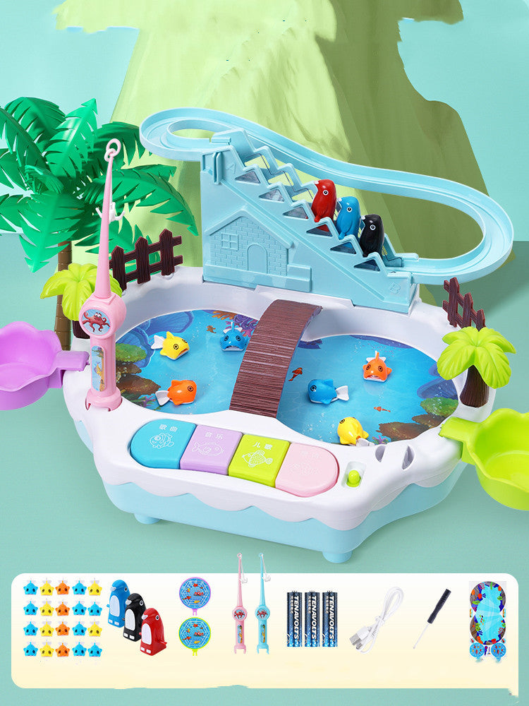 Baby Fishing Puzzle Toy For Play And Learning