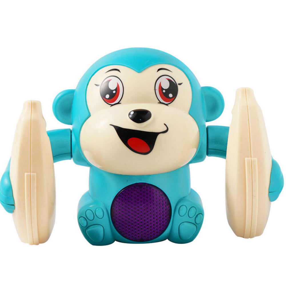 Colorful Tumbling Monkey Toy With Sounds And Lights