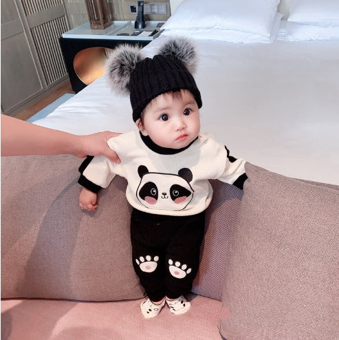Soft And Trendy Cartoon Suit For Active Kids