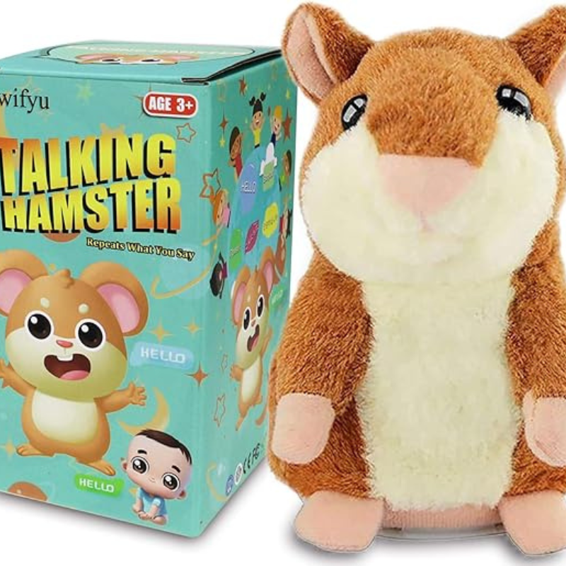 Adorable Talking Hamster Plush Toy That Mimics Your Every Word