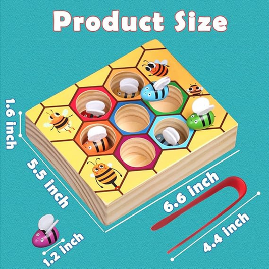 Colorful Bee Hive Toy Bringing Smiles and Skills to Kids
