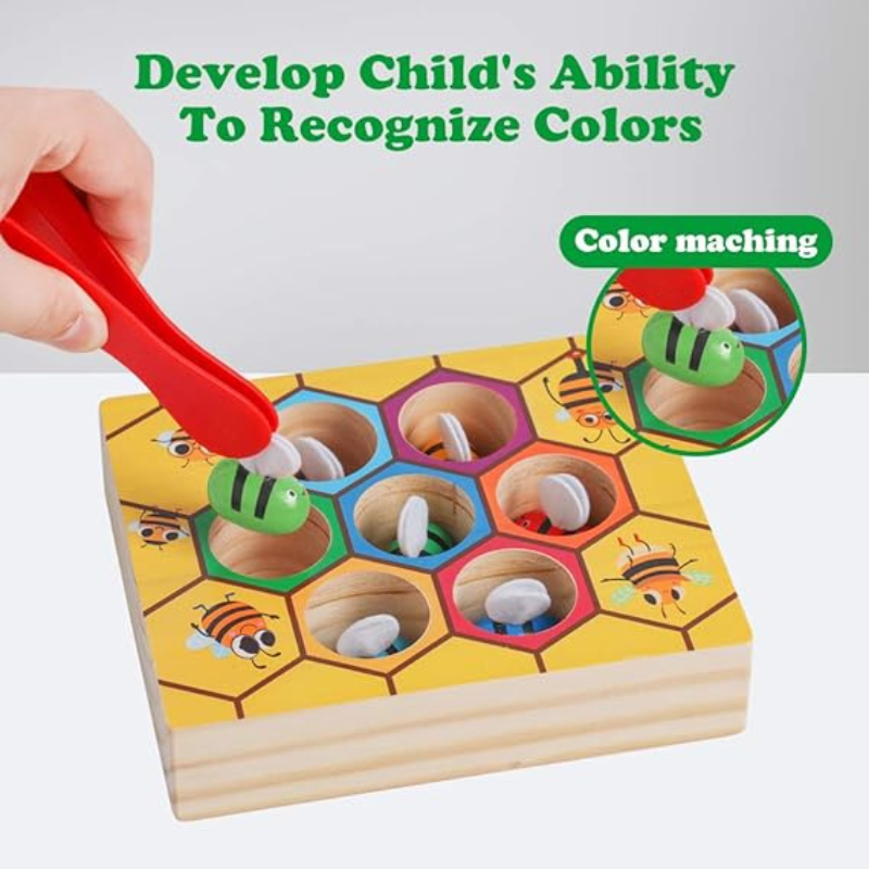 Colorful Bee Hive Toy Bringing Smiles and Skills to Kids
