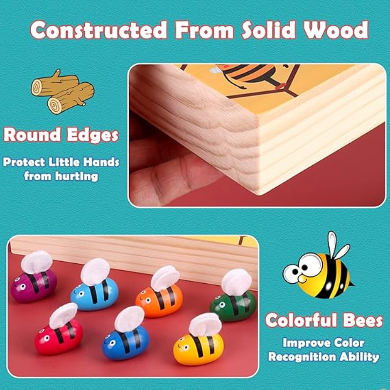 Colorful Bee Hive Toy Bringing Smiles and Skills to Kids
