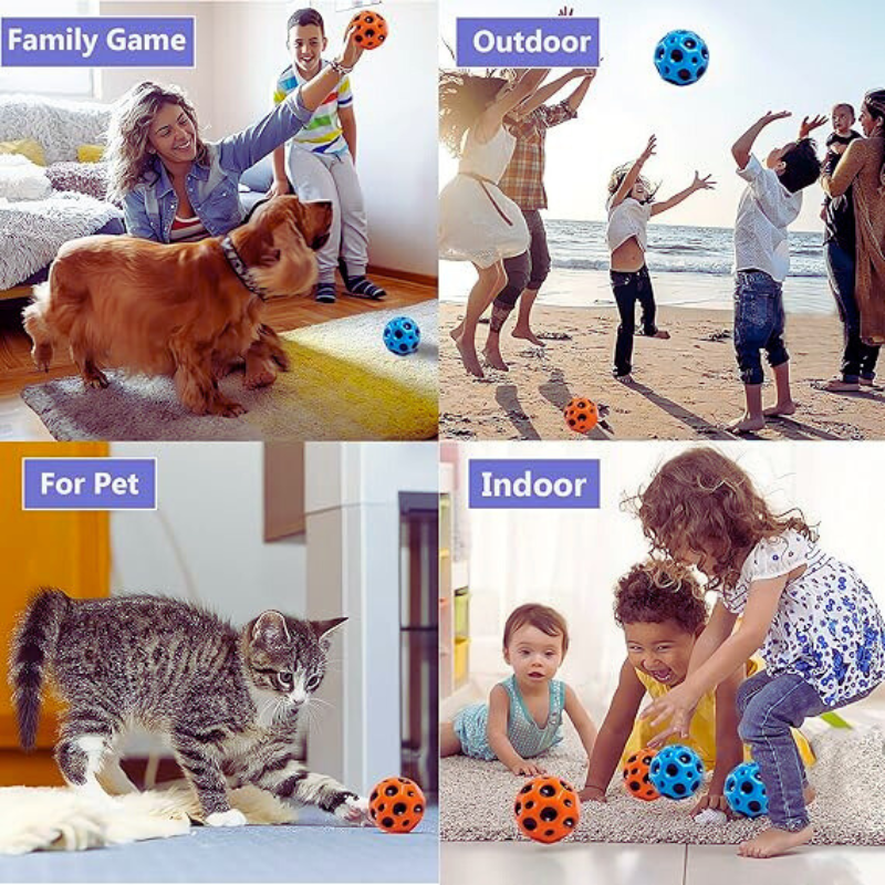 Bouncy Fun for Kids with Slow Rebound Foam Ball Toy