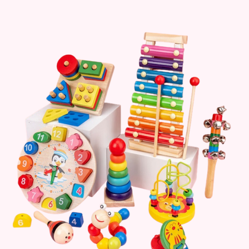 Montessori-Inspired Wooden Toys For Early Childhood Development