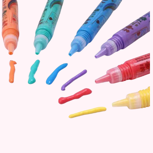 Fun Popcorn Bubble Pen for Playful Kids’ Drawings