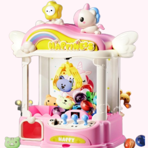 Interactive Mini Claw Machine Unicorn Toy for Kids