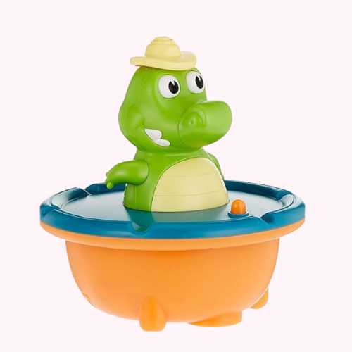 Crown Splash Crocodile LED Bath Fountain Toy
