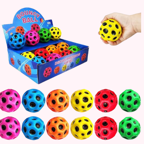 Bouncy Fun for Kids with Slow Rebound Foam Ball Toy