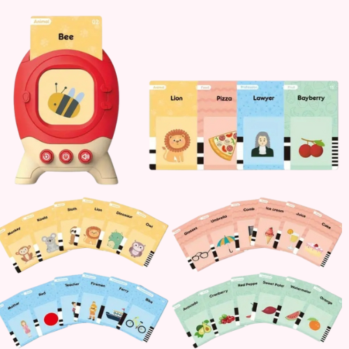 Fun Talking Flash Cards for Toddlers’ Speech Growth
