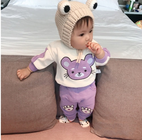 Soft And Trendy Cartoon Suit For Active Kids