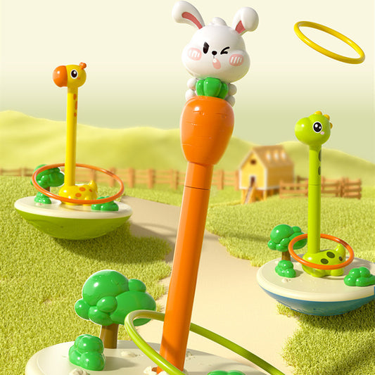 Educational Rainbow Ring Puzzle Toy