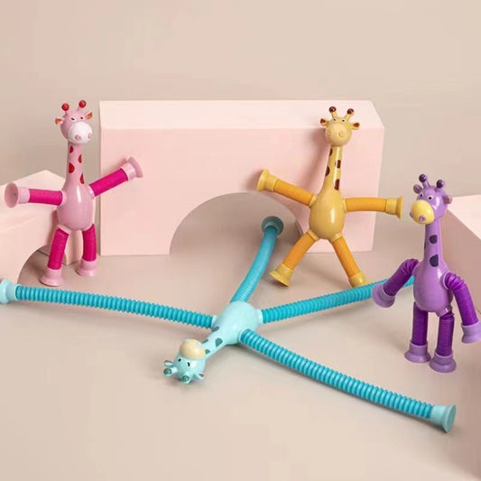 Stretchy Giraffe Buddy Brings Laughter and Calm for All Ages
