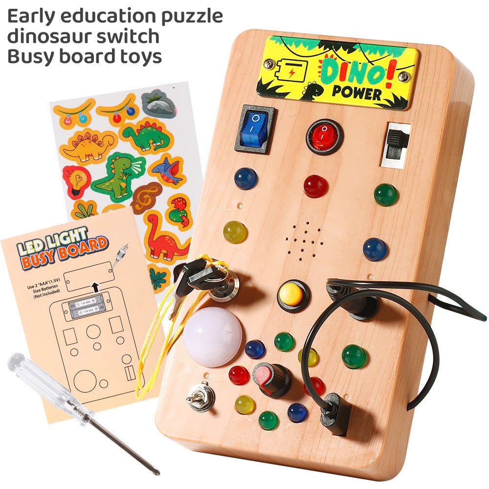 Bright Beginnings Come with Montessori LED Lamp Holder Educational Toy
