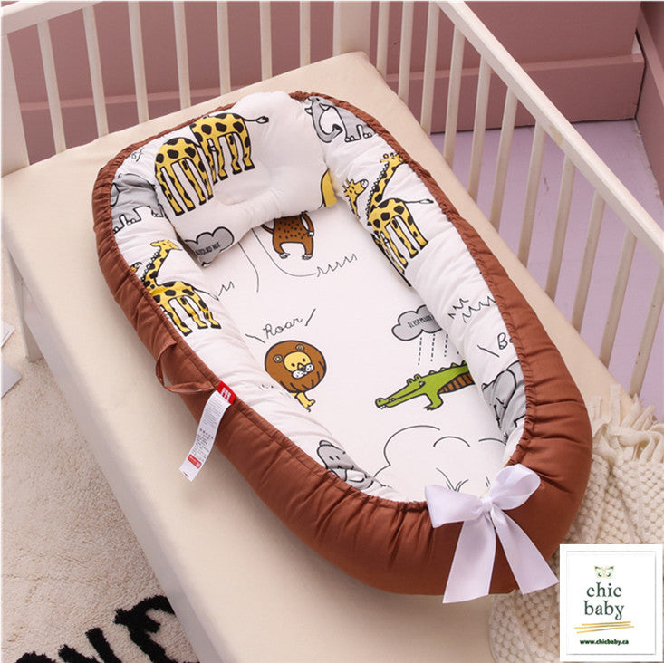 Comfortable And Washable Baby Bed Crib For Young Kids