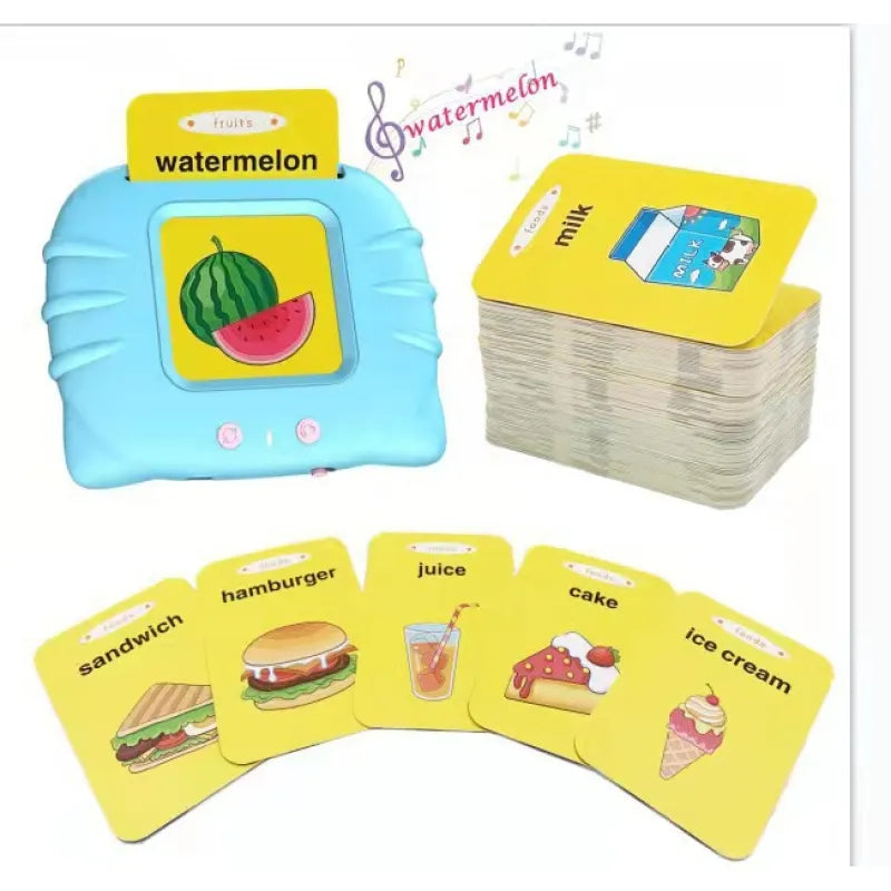 Play, Listen, Learn - Fun Vocabulary Learning Cards Toy