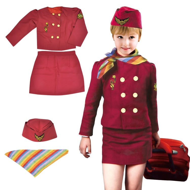 Girls Holiday Costume Captain Dress For Memorable Performances