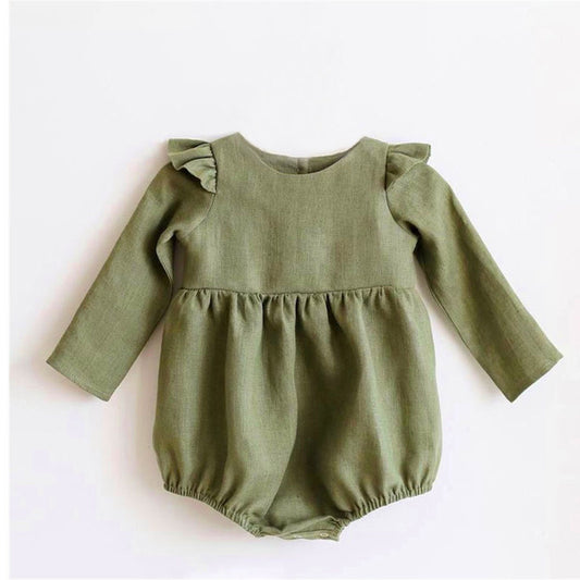 Adorable Baby Girl Romper For All-Day Comfort