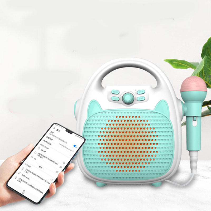 Kids Bluetooth Karaoke Machine Speaker For Singing Fun