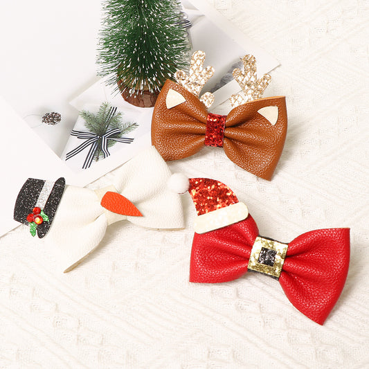 Charming Christmas Hairpins For Joyful Little Girls