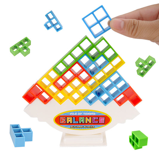 Interactive Balance Stacking Blocks Game