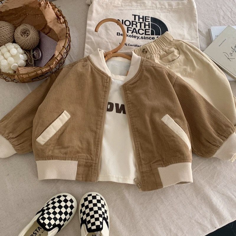 Comfy And Stylish Kids Spring Corduroy Jacket
