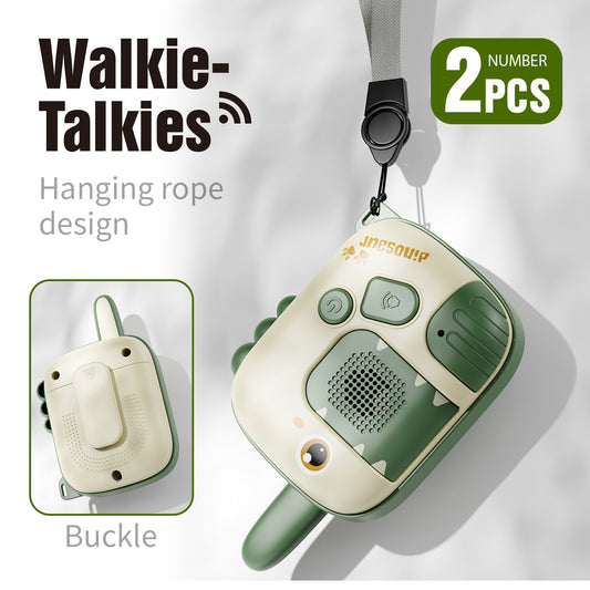 Interactive Dinosaur Walkie Talkie for Kids and Parents