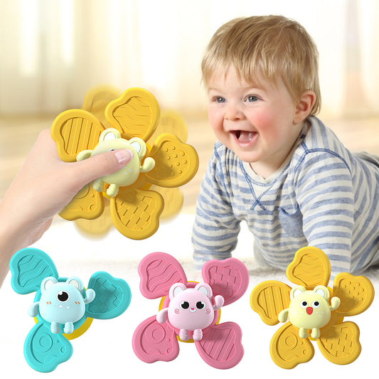 Interactive Hand Spinner Bath Toy For Babies