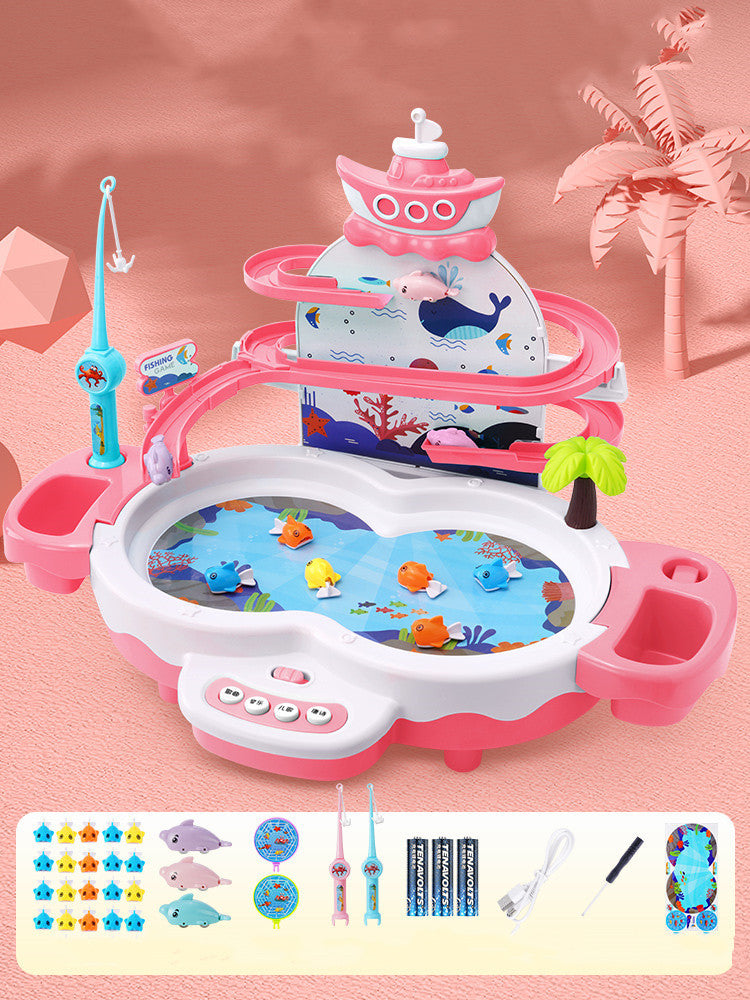 Baby Fishing Puzzle Toy For Play And Learning