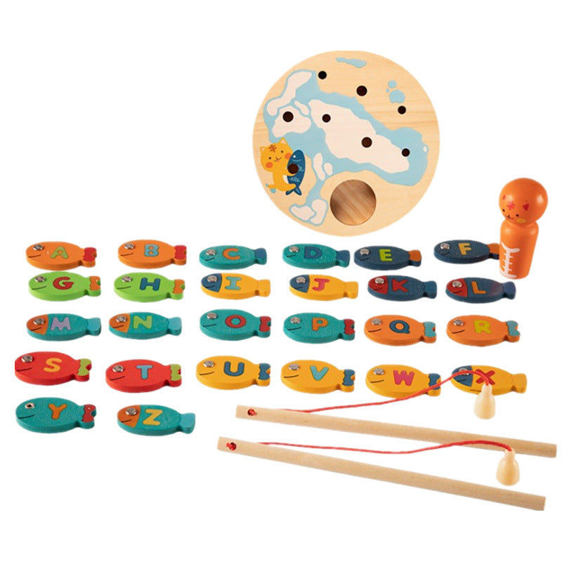 Toddler Magnetic Fishing Toy For Motor Skill Development