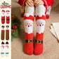 Kids’ Christmas Socks With Fun Elk And Snowman Designs