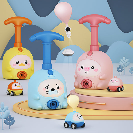 Eco-Friendly Balloon Powered Car Toy For Kids