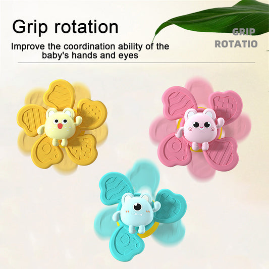 Interactive Hand Spinner Bath Toy For Babies