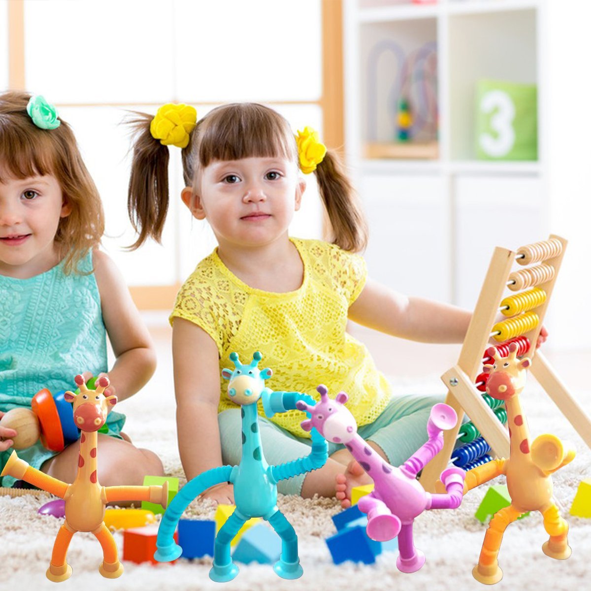 Stretchy Giraffe Buddy Brings Laughter and Calm for All Ages