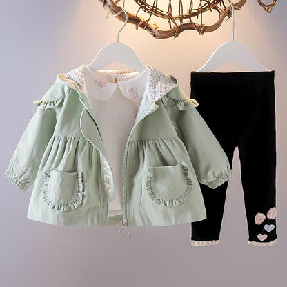 Durable Autumn Clothes Set Perfect For Play And School