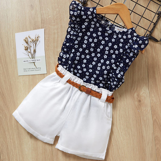Comfortable And Adorable Baby Girls T-Shirt And Pants