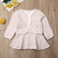 Warm And Cute Two-Piece Dress Set For Children