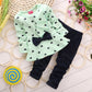 Comfortable Love Bow Set For Everyday Wear