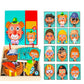 Magnetic Wooden Puzzle Toy For Early Learning