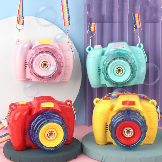 Interactive Camera Bubble Toy For Kids Play