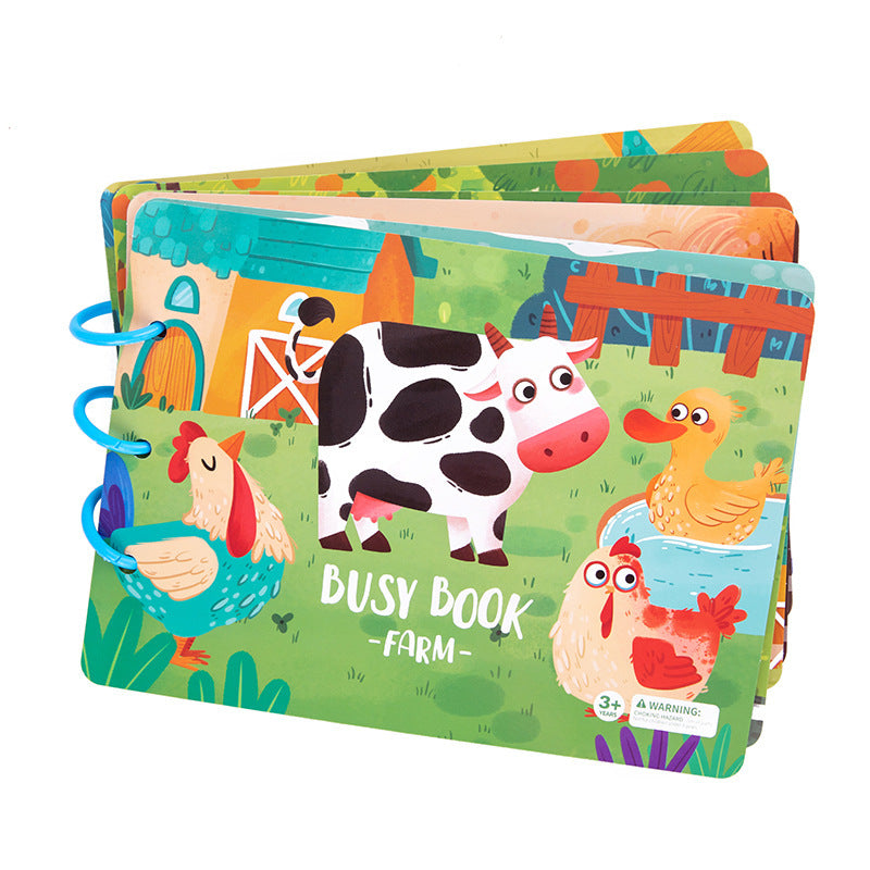 Busy Book Brings Joyful Learning With Reusable Sticker Activities