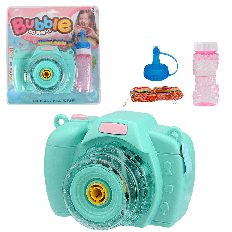 Interactive Camera Bubble Toy For Kids Play