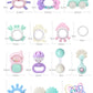 Interactive Baby Handbell Toy For Tiny Hands