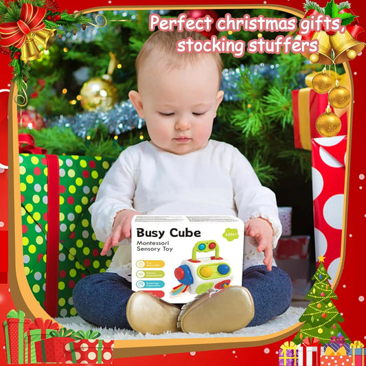 9 in 1 Busy Board Toy For Fine Motor Skills