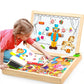 Magnetic Wooden Puzzle Toy For Early Learning
