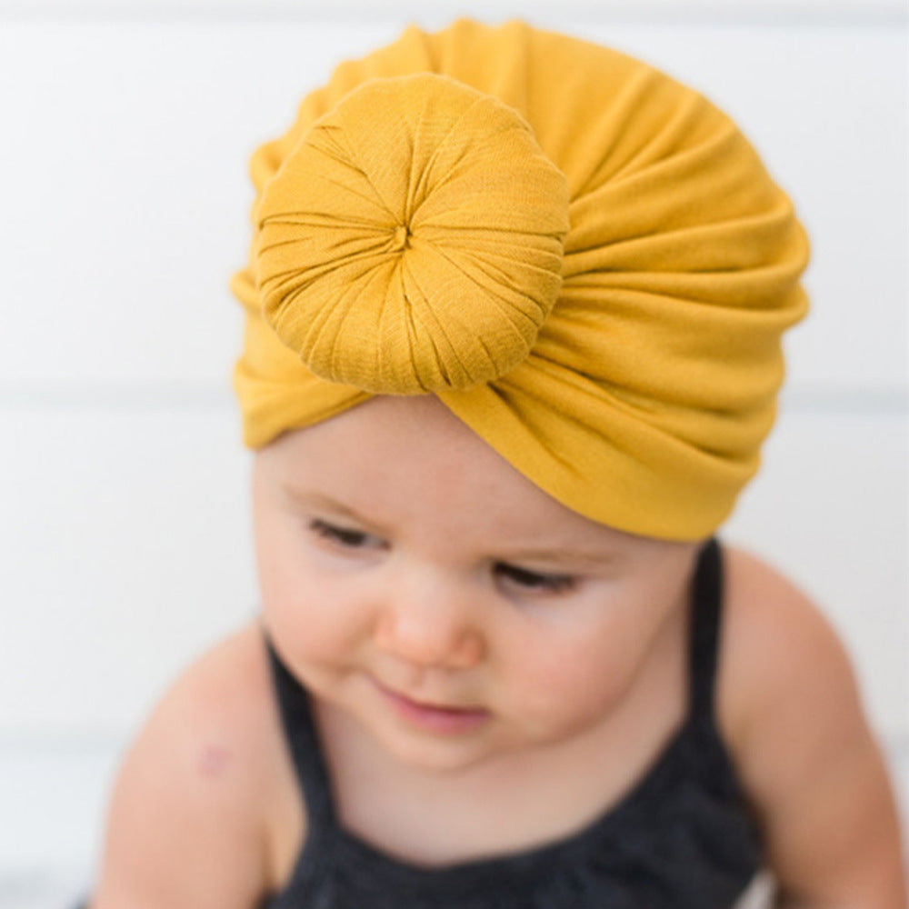 Lightweight And Cozy Turban Beanie For Babies
