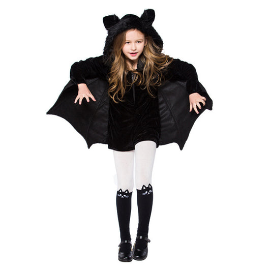 Lightweight And Cool Bat Cosplay Outfit For Children