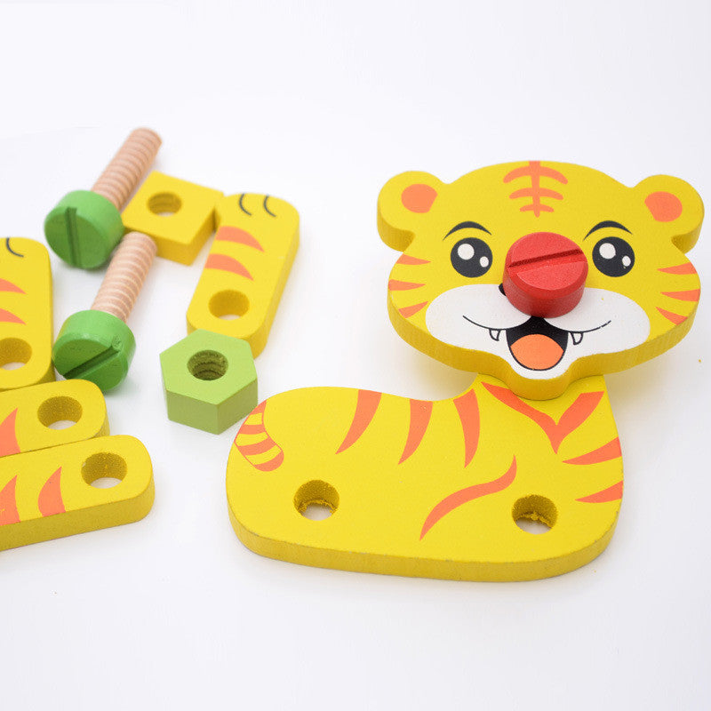 Montessori Inspired Assembling Building Blocks Set